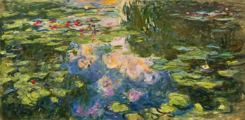 Le Bassin aux nymphéas (1917-19) by Claude Monet